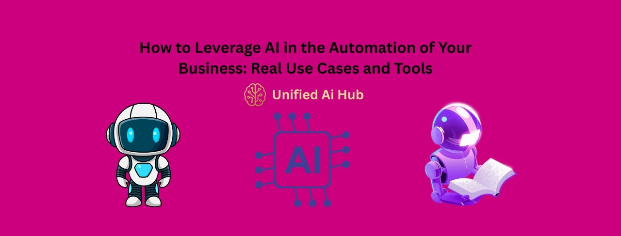 How to Leverage AI to Automate Your Business | Unified AI Hub
